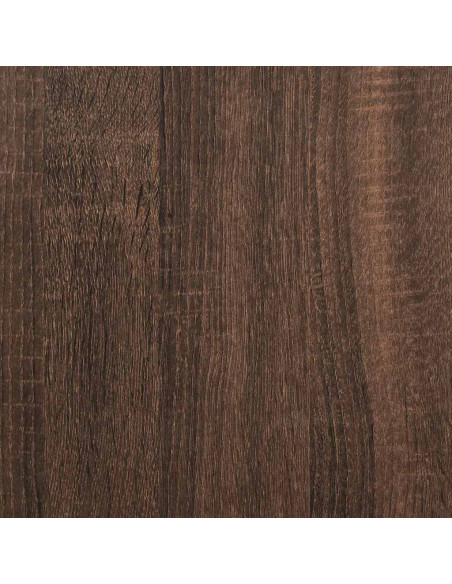 Mobile Porta TV Rovere Marrone 188,5x41x50 cm Legno Multistrato