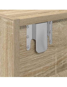 Mobile Porta TV Rovere Sonoma 80x31x25,5 cm Legno Multistrato