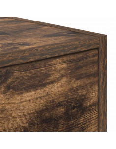 Mobili TV 2 pz Rovere Fumo 60x31x25,5 cm Legno Multistrato