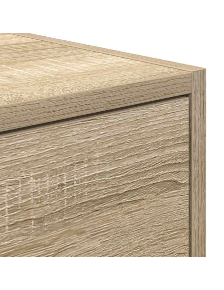 Mobili TV 2 pz Rovere Sonoma 60x31x25,5 cm in Legno Multistrato