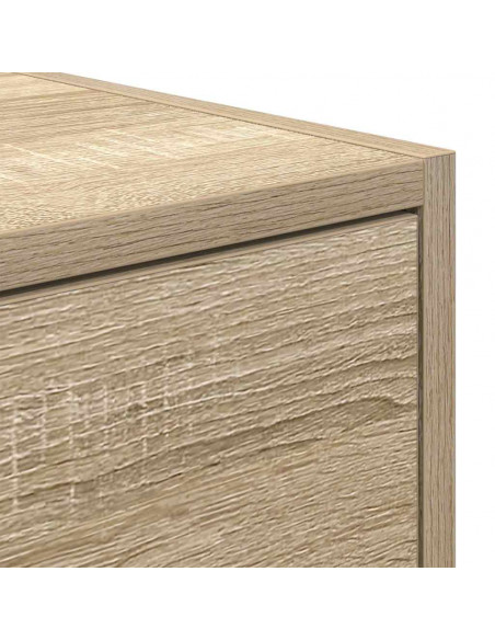 Mobili TV 2 pz Rovere Sonoma 80x31x25,5 cm in Legno Multistrato
