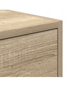 Mobili TV 2 pz Rovere Sonoma 80x31x25,5 cm in Legno Multistrato
