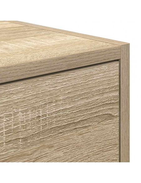 Mobili TV 2 pz Rovere Sonoma 80x31x25,5 cm in Legno Multistrato