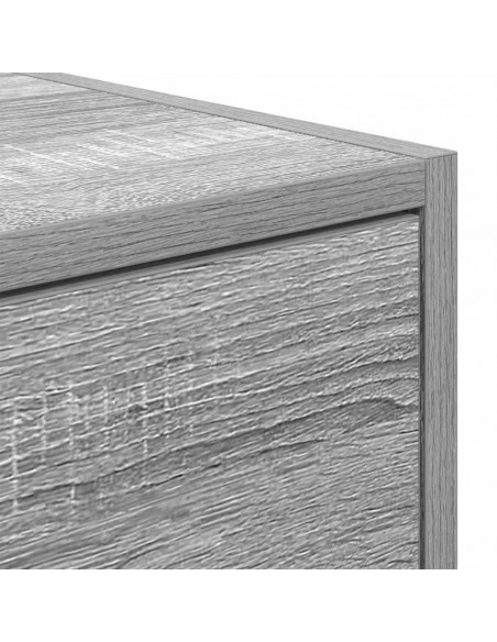 Mobili TV 2pz Grigio Sonoma 80x31x25,5 cm Legno Multistrato