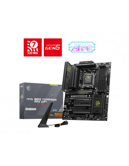 MSI MAG B850 Tomahawk Max Wi-Fi AMD B850 4*DDR5 4*M.2 4*SataIII AM5 HDMI ATX