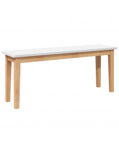 Panca 110 cm in Legno Massello di Hevea