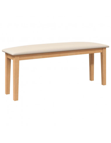 Panca 110 cm in Legno Massello di Hevea