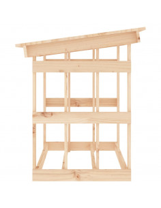 Portalegna 108x64,5x77 cm in Legno Massello di Pino