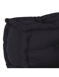 Pouf Modulare Antracite 140x70x36 in Tessuto