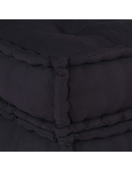 Pouf Modulare Antracite 70x70x36 in Tessuto