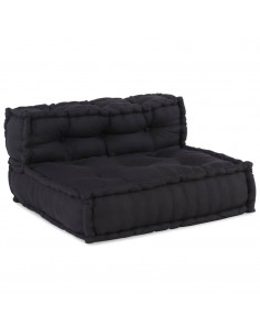 Pouf Modulare Antracite 70x70x54 in Tessuto