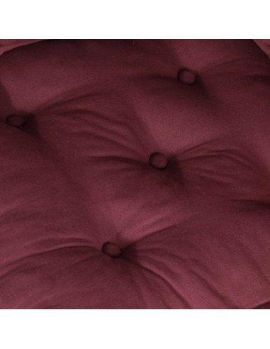 Divano Modulare a 2 Posti Marrone Rossiccio 140x70x36 in Tessuto