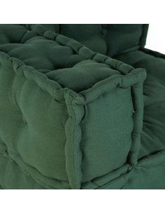 Divano Componibile Verde 70x70x54 in Tessuto