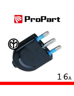 PROPART SPINA 16A 2P+T NERA POLYBAG