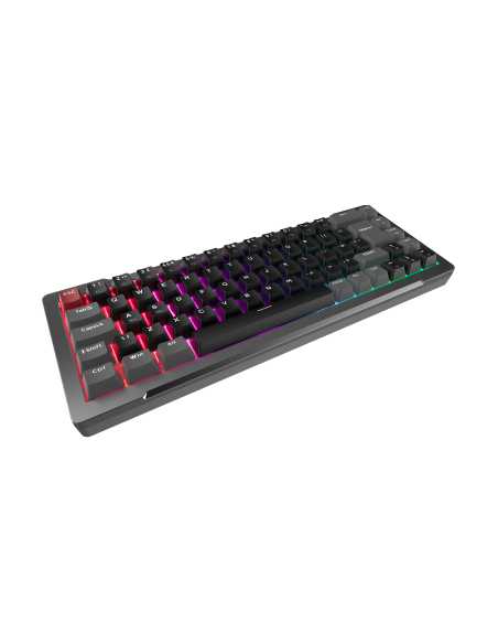 RAIJINTEK TASTIERA GAMING MGA-68 BLACK ALLUMINIO ARGB MAGNETIC SWITCH