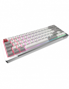 RAIJINTEK TASTIERA GAMING MGA-68 SILVER ALLUMINIO ARGB MAGNETIC SWITCH