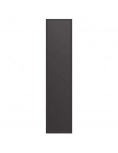 Rastrelliera per Legna da Ardere Nera 50x23x100 cm