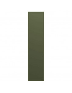 Rastrelliera per Legna da Ardere Verde Oliva 50x23x100 cm