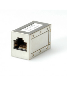 ROLINE ACCOPPIATORE MODULARE CAT5E CLASSE D STP RJ45 ARGENTO