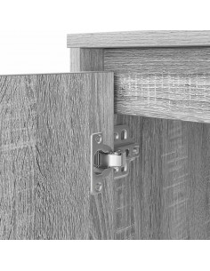 Scrivania Grigio Sonoma 120x42x76 cm in Legno Multistrato