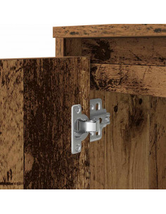 Scrivania Legno Antico 120x42x76 cm in Legno Multistrato