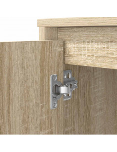 Scrivania Rovere Sonoma 120x42x76 cm in Legno Multistrato