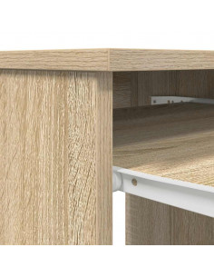 Scrivania Rovere Sonoma 86x49x76 cm in Legno Multistrato