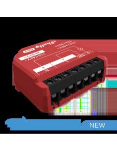 Shelly 1PM Gen 3 - Smart Relay 16A AC/DC WiFi/BT PM