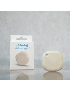 Shelly BLU Button Tough 1 Ivory - Pulsante Smart Bluetooth IP54 Bianco