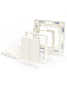 Shelly BLU Wall Switch 4 (+ Legrand adapter) -Pulsante a muro senza fili 4 tasti