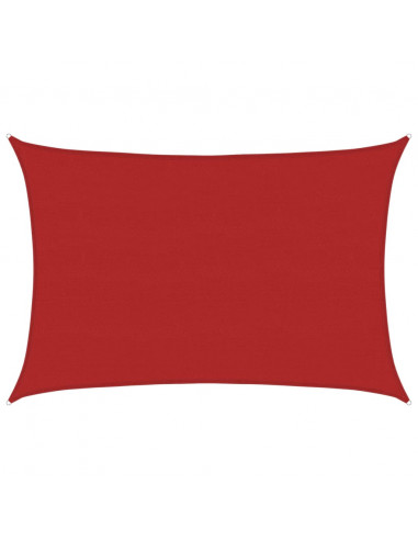 Vela Parasole 160 g/m² Rossa 5x6 m in HDPE