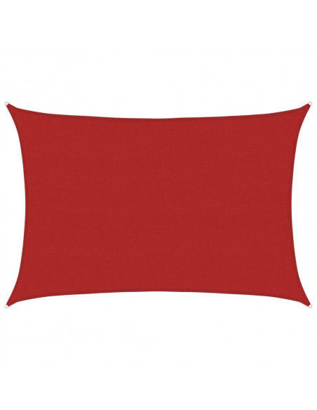 Vela Parasole 160 g/m² Rossa 5x6 m in HDPE