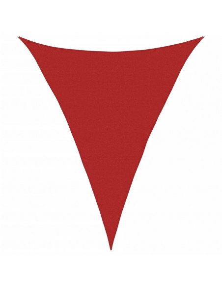 Vela Parasole 160 g/m² Rossa 5x7x7 m in HDPE