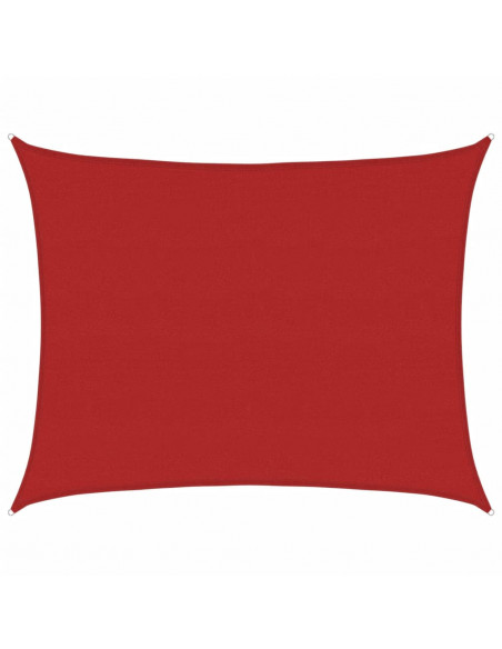 Vela Parasole 160 g/m² Rossa 6x7 m in HDPE