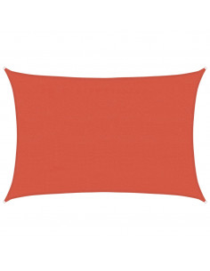 Vela Parasole 160 g/m² Terracotta 4x6 m in HDPE 2