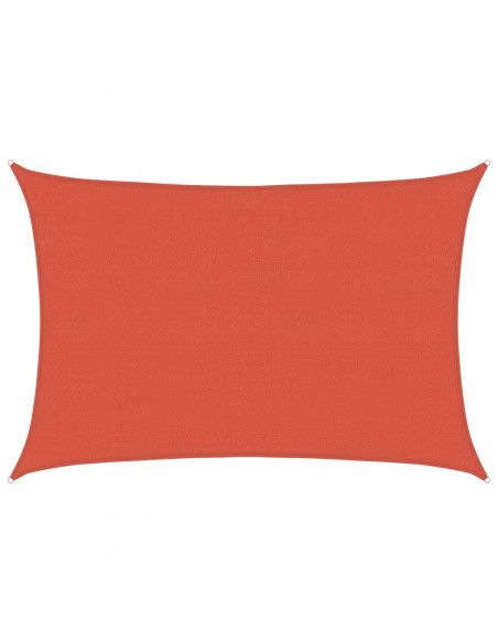 Vela Parasole 160 g/m² Terracotta 4x6 m in HDPE