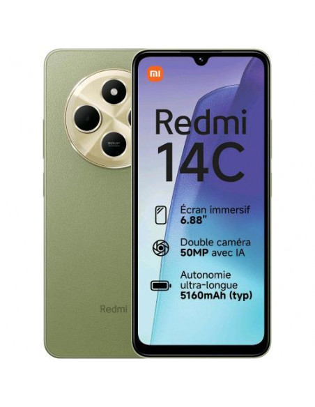 SMARTPHONE XIAOMI REDMI 14C 4/128GB GREEN W3