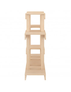 Supporto per Piante 104,5x25x77,5 cm in Legno Massello di Pino