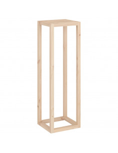 Set Supporti per Piante 3 pz in Legno Massello di Pino 2