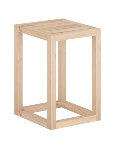 Set Supporti per Piante 3 pz in Legno Massello di Pino