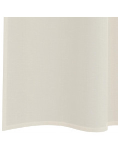 Tende in Voile con Linguetta 2 pz Crema