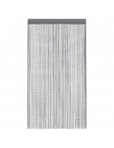 Tende a fili 2 pz Antracite 100x250 cm