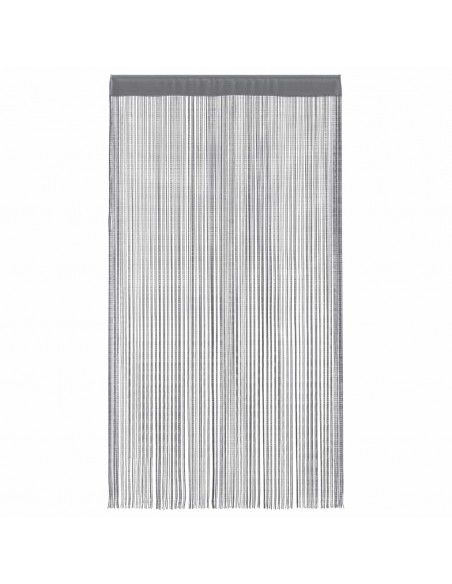 Tende a fili 2 pz Antracite 100x250 cm