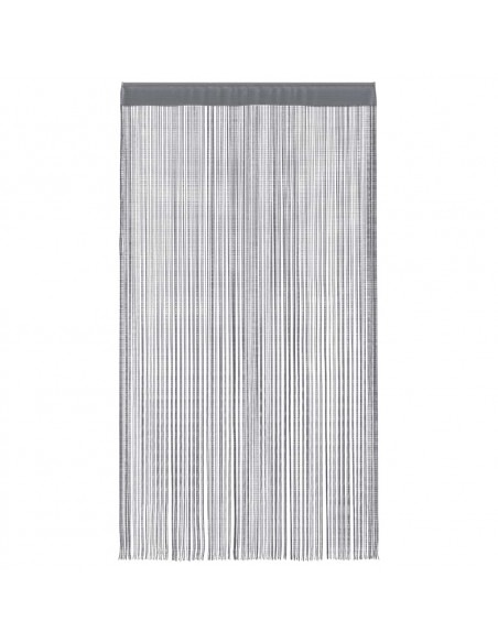 Tende a Filo 2 pz Antracite 140x250 cm