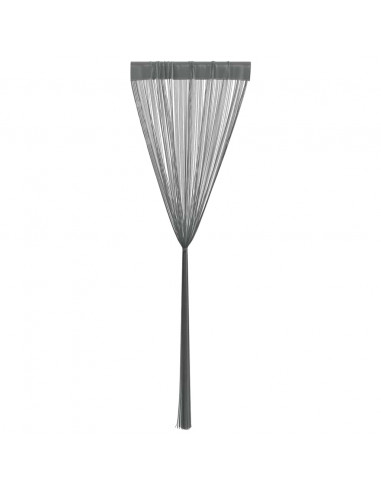 Tende a Filo 2 pz Antracite 140x250 cm