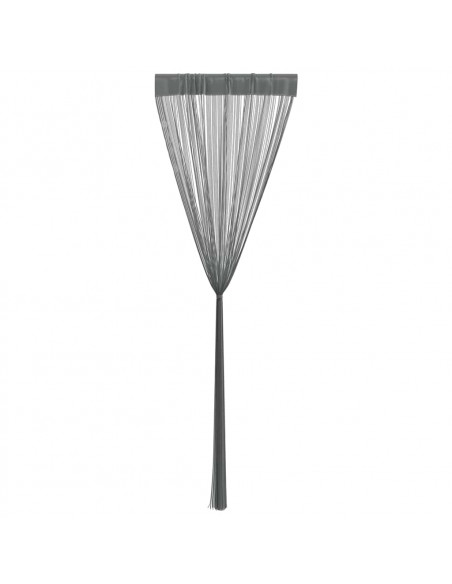 Tende a Filo 2 pz Antracite 140x250 cm