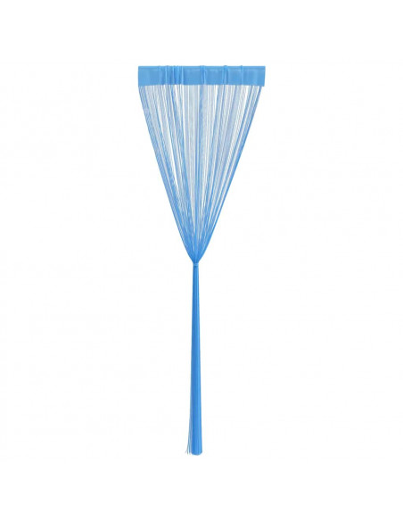 Tende a Filo 2 pz Azzurro 100x250 cm