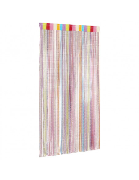 Tende a Filo 2 pz Multicolore 100x250 cm