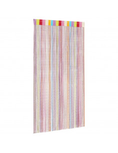 Tende a Filo 2 pz Multicolore 140x250 cm 2