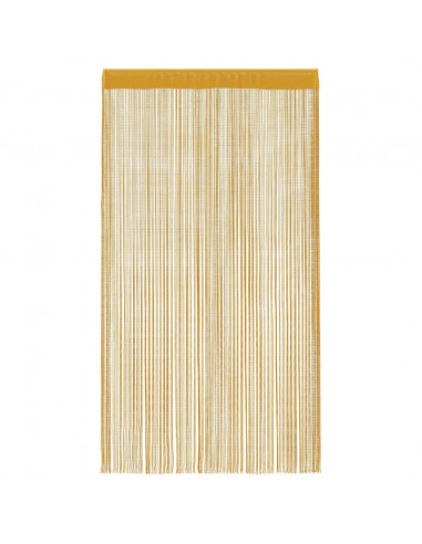 Tende a Filo 2 pz Oro 140x250 cm